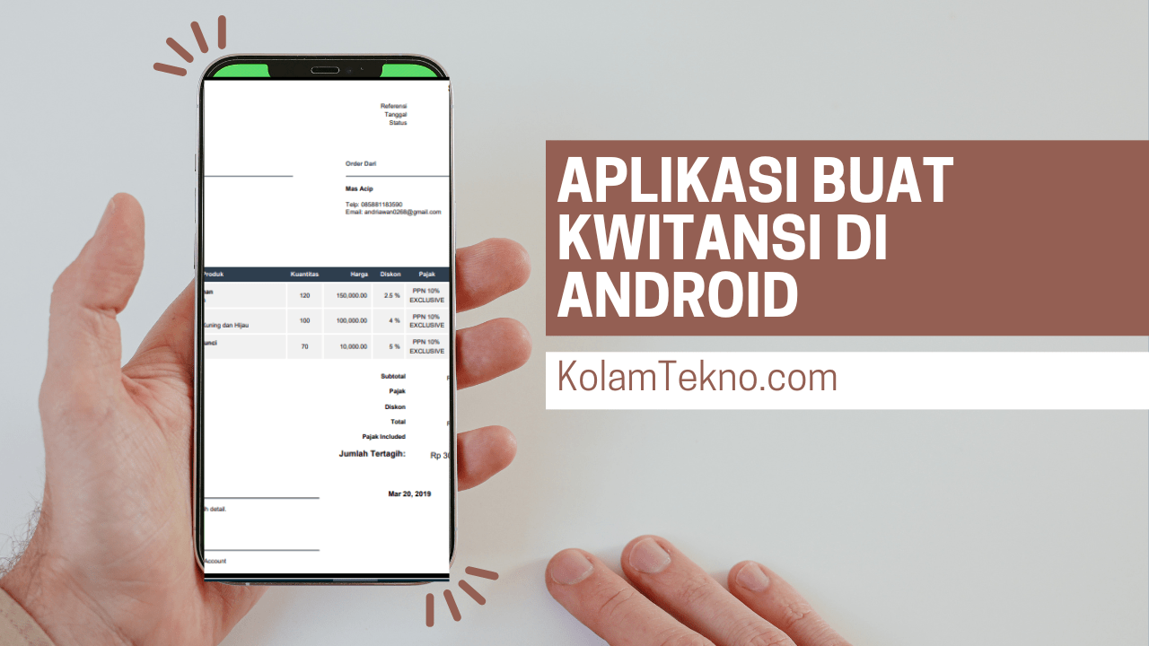 5 Aplikasi Buat Kwitansi Solusi Mudah Untuk Membuat Kwitansi 6105