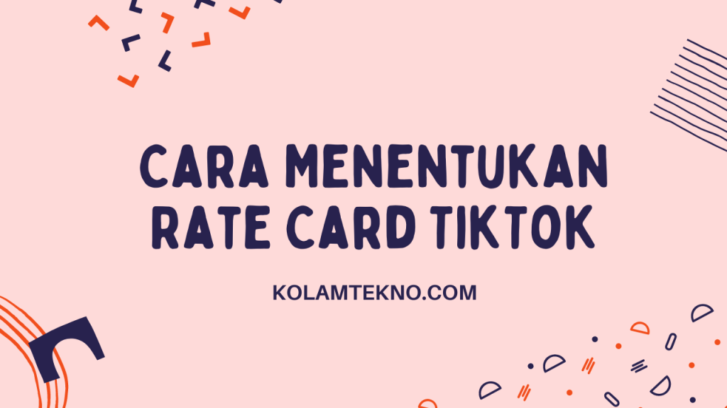 Rate Card TikTok